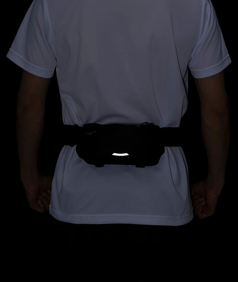 Поясная сумка Mizuno Waist Porch CR Gray - Фото 2 большая