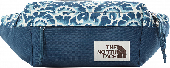Поясная сумка The North Face Lumbar Monterey Blue Ashbury Floral Print - Фото 1 большая