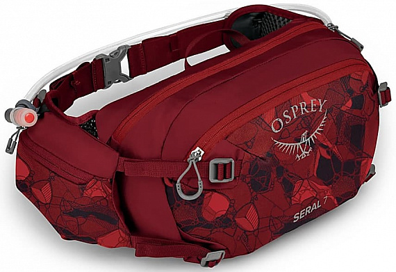 Поясная сумка Osprey Seral 7 Claret Red - Фото 1 большая