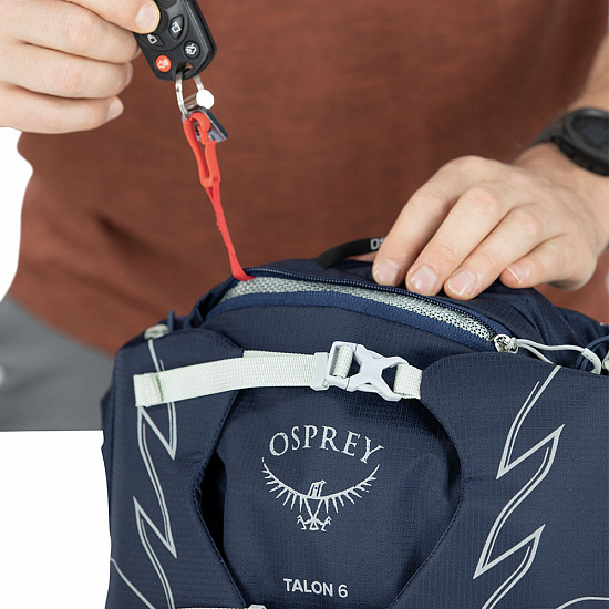 Поясная сумка Osprey Talon 6 Stealth Black - Фото 6 большая