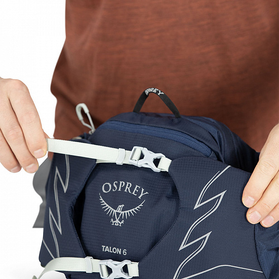 Поясная сумка Osprey Talon 6 Stealth Black - Фото 7 большая
