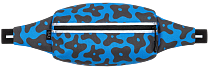 Поясная сумка Enklepp Marathon Black Flowers/Blue