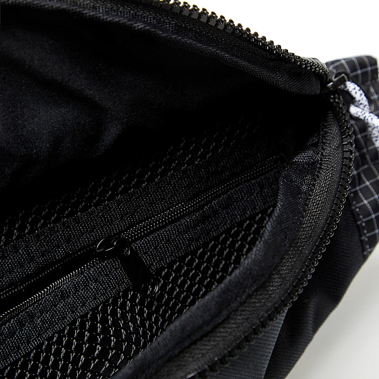 Поясная сумка Nike Heritage Black/Black/White - Фото 4 большая