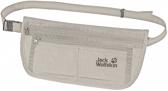 Поясная сумка Jack Wolfskin Document Belt De Luxe Dusty Grey - Фото 1 большая