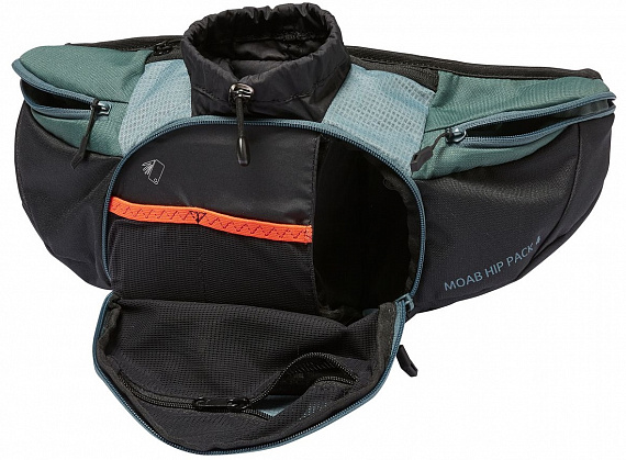 Сумка велосипедная Vaude Moab Hip Pack 4 Dusty Moss - Фото 3 большая