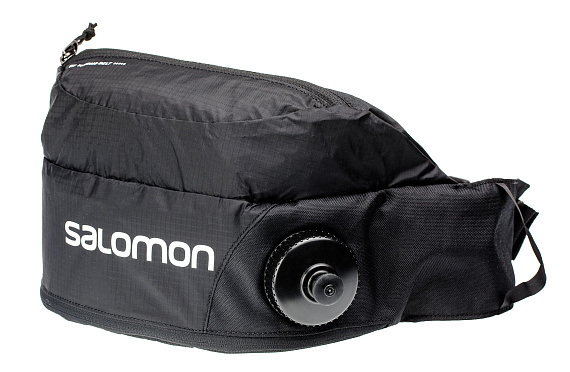 Поясная сумка Salomon RS Thermobelt Black - Фото 2 большая