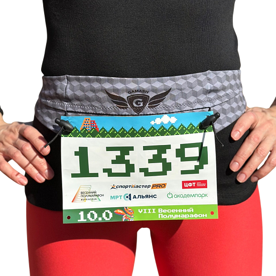 Поясная сумка Gamash Graphite - Фото 5 большая