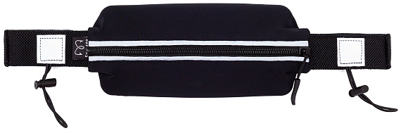 Поясная сумка Enklepp Run Belt Fast Black - Фото 3 большая