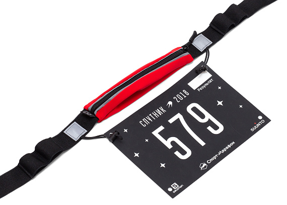 Поясная сумка Enklepp Run Belt Fast Red - Фото 5 большая