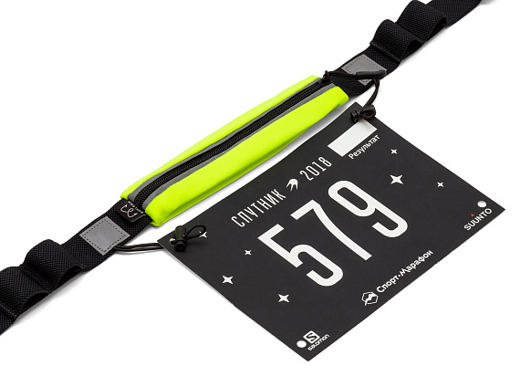 Поясная сумка Enklepp Run Belt Fast Lime - Фото 4 большая