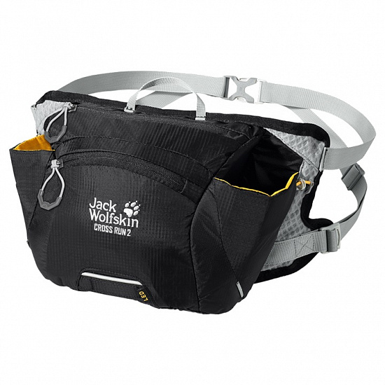 Поясная сумка Jack Wolfskin CROSS RUN 2 Black - Фото 1 большая