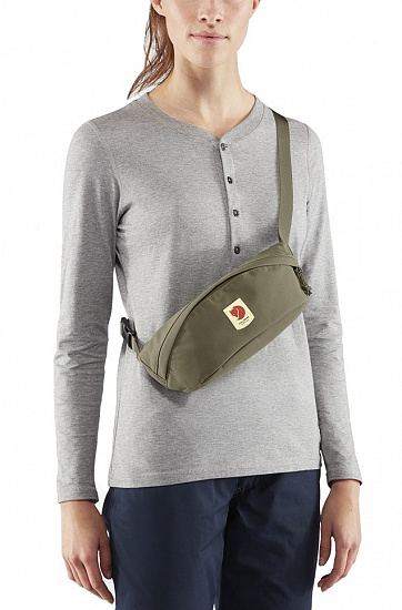 Поясная сумка Fjallraven Ulvo Hip Pack Medium Dark Lava - Фото 3 большая