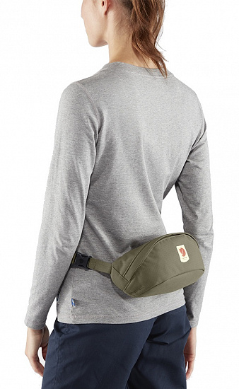 Поясная сумка Fjallraven Ulvo Hip Pack Medium Dark Lava - Фото 4 большая