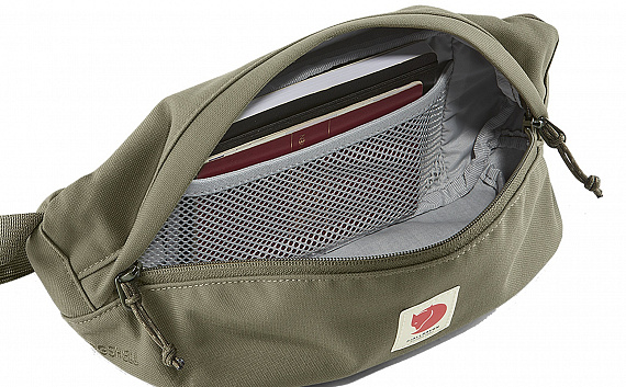 Поясная сумка Fjallraven Ulvo Hip Pack Medium Dark Lava - Фото 5 большая