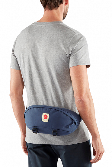 Поясная сумка Fjallraven Ulvo Hip Pack Large Dark Navy - Фото 2 большая