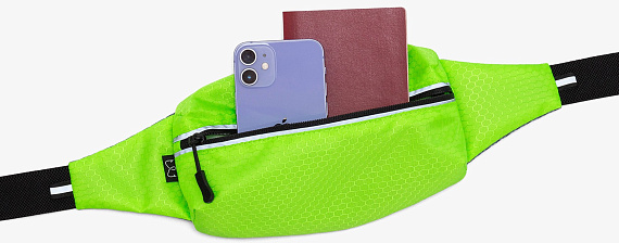 Поясная сумка Enklepp Marathon Lime - Фото 3 большая