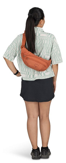 Поясная сумка Osprey Daylite Waist Porcelain Orange - Фото 7 большая