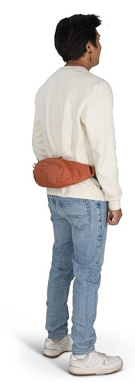 Поясная сумка Osprey Daylite Waist Porcelain Orange - Фото 10 большая