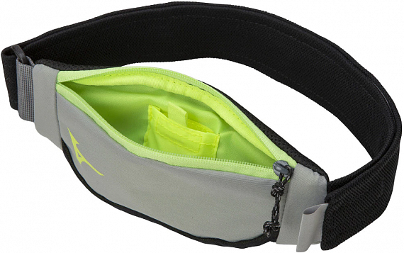 Поясная сумка Mizuno Waist Pouch S сер - Фото 2 большая