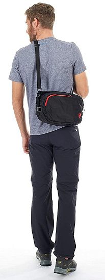 Поясная сумка Mammut Waistpack Hike 8 Black - Фото 4 большая