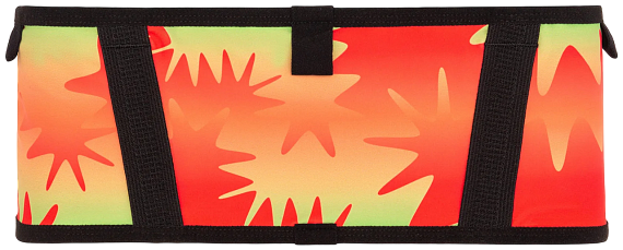 Поясная сумка Enklepp Tiksi Waist Belt 2.0 Zig Zag Gradient Red - Фото 2 большая