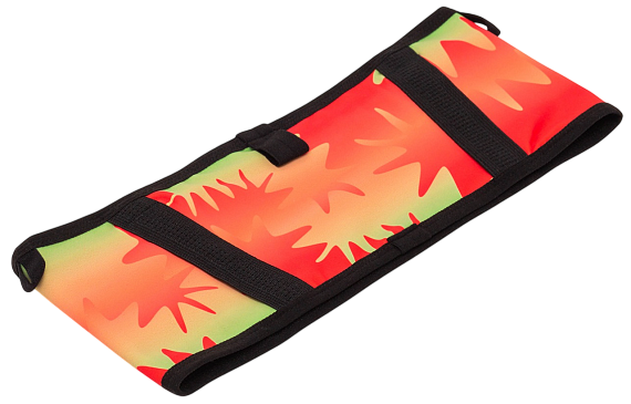 Поясная сумка Enklepp Tiksi Waist Belt 2.0 Zig Zag Gradient Red - Фото 3 большая