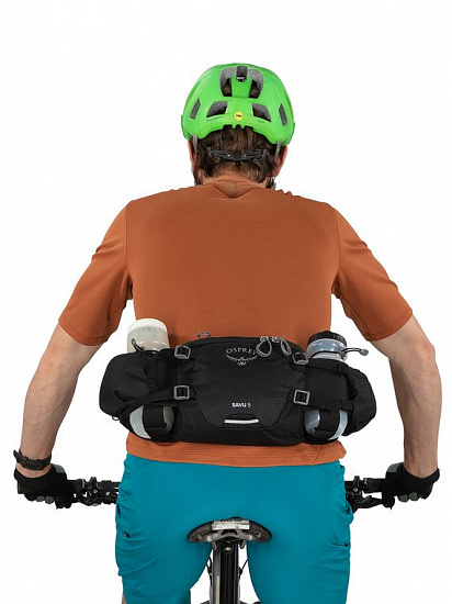 Поясная сумка Osprey Savu 5 Black - Фото 5 большая