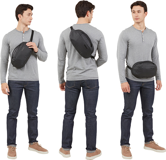 Сумка Thule Tact Waistpack 5L Grey - Фото 10 большая