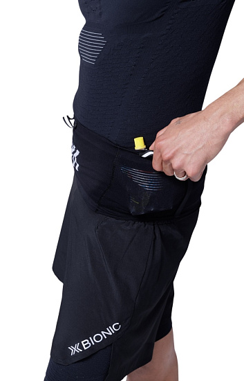 Пояс для бега X-Bionic Running Belt Black/X White - Фото 5 большая