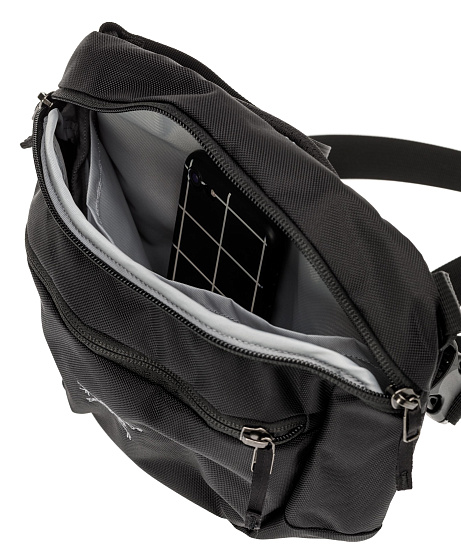 Поясная сумка Arcteryx Maka 2 Black - Фото 3 большая