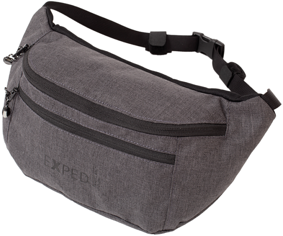 Сумка поясная Exped Mini Belt Pouch Black Melange - Фото 1 большая