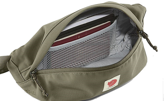 Поясная сумка Fjallraven Ulvo Hip Pack Medium Black - Фото 5 большая