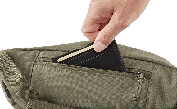 Поясная сумка Fjallraven Ulvo Hip Pack Medium Black - Фото 6 большая