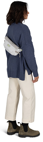 Сумка на пояс Osprey Arcane Earth Pediment Grey Block - Фото 5 большая