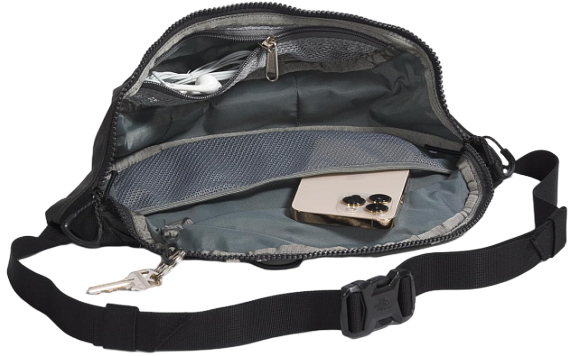 Поясная сумка The North Face Terra Lumbar 3L Asphalt Grey/Tnf Black - Фото 4 большая