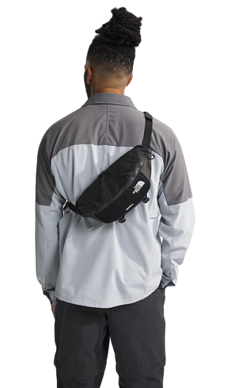 Поясная сумка The North Face Terra Lumbar 3L Asphalt Grey/Tnf Black - Фото 6 большая