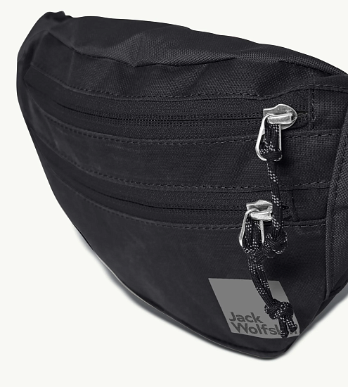 Поясная сумка Jack Wolfskin Konya Hipbag Black - Фото 5 большая