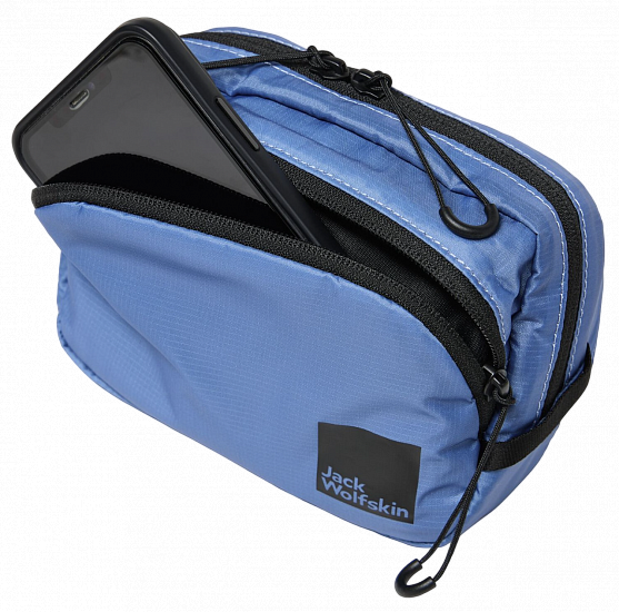 Поясная сумка Jack Wolfskin Wandermood Hipbag Elemental Blue - Фото 8 большая