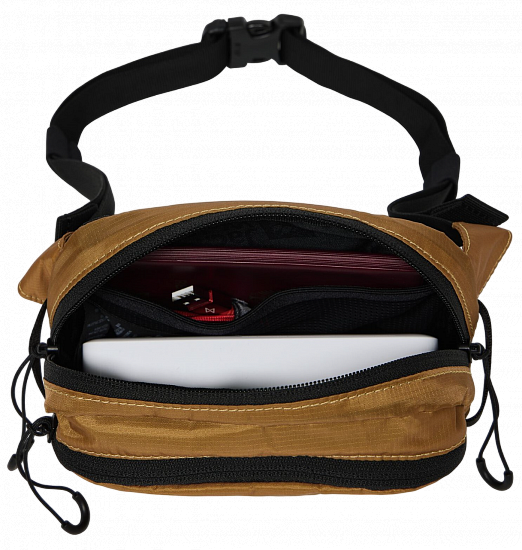 Поясная сумка Jack Wolfskin Wandermood Hipbag Salted Caramel - Фото 9 большая