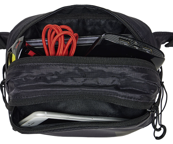 Поясная сумка Jack Wolfskin Wandermood Hipbag Granite Black - Фото 6 большая