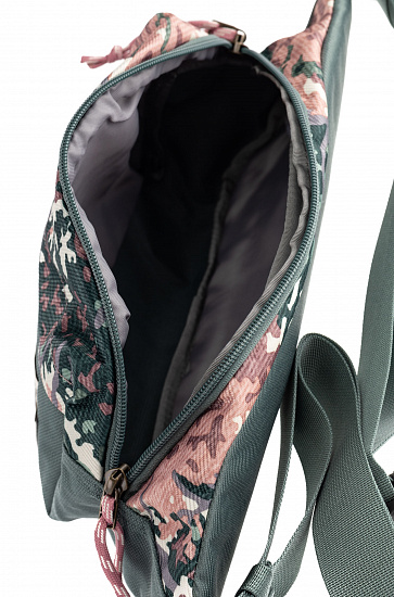 Поясная сумка The North Face Lumbar Pack Rose Tan Canvas Paint Print/Balsam Green/Foxglove Lavender - Фото 3 большая