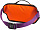 Поясная сумка The North Face Bozer Hip Pack III L Red Orange/Transantarctic Blue - Фото 2 малая