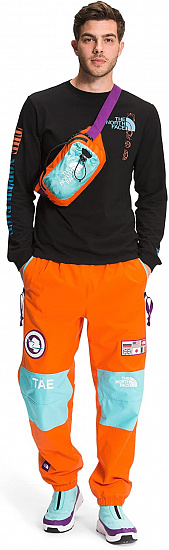 Поясная сумка The North Face Bozer Hip Pack III L Red Orange/Transantarctic Blue - Фото 4 большая