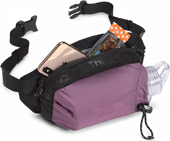 Поясная сумка The North Face Bozer Hip Pack III S Pikes Purple/TNF Black - Фото 3 большая