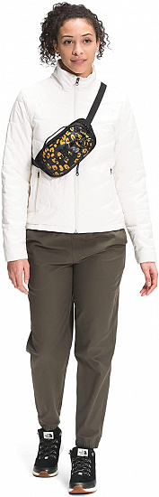 Поясная сумка The North Face Bozer Hip Pack III S Arrowwood Yellow Leopard Print/TNF Black - Фото 4 большая