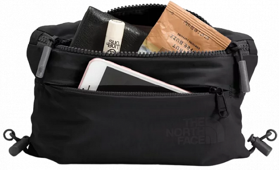Поясная сумка женская The North Face Never Stop Alt Carry TNF Black/TNF Black - Фото 3 большая