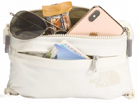 Поясная сумка женская The North Face Never Stop Alt Carry Gardenia White/Vintage White - Фото 4 большая