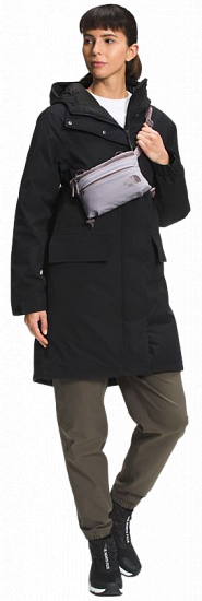 Поясная сумка женская The North Face Never Stop Alt Carry Minimal Grey/Graphite Purple - Фото 5 большая