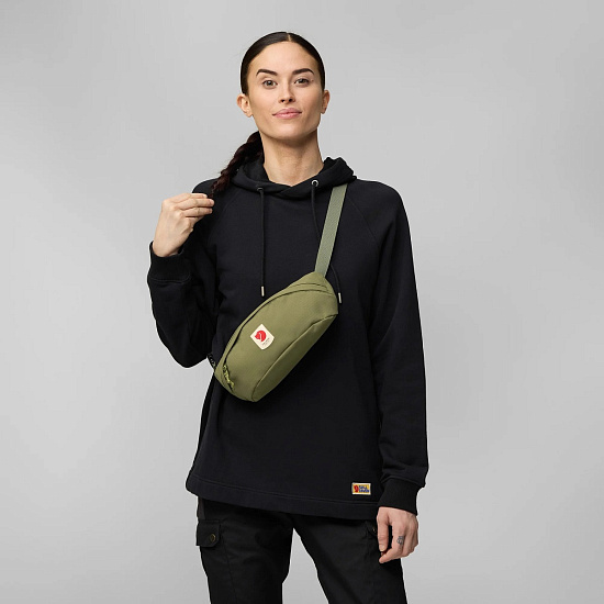 Поясная сумка Fjallraven Ulvo Hip Pack Medium Green - Фото 9 большая