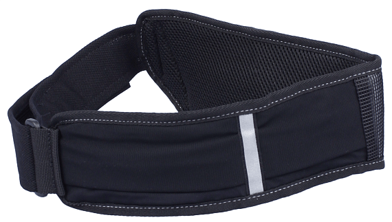 Поясная сумка Mizuno Waist Pouch M Black - Фото 2 большая